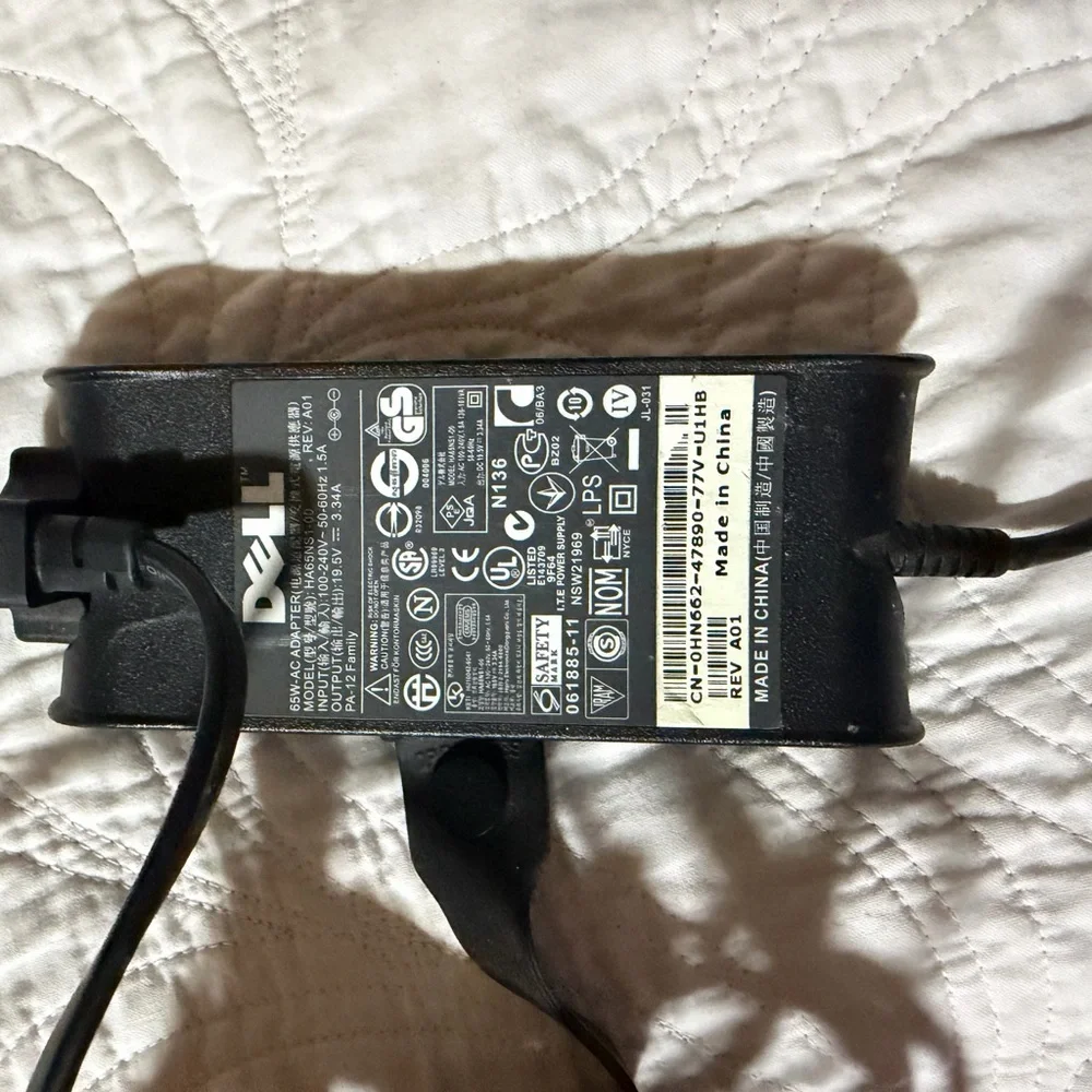 Genuine Dell Laptop Charger